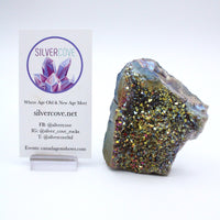 Titanium Aura Quartz Specimen