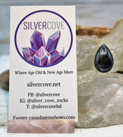 Black Star Sapphire Cabochon