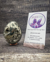 Pyrite Egg Carving, 301g