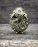 Pyrite Egg Carving, 301g