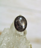 Black Star Sapphire Cabochon