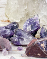 Meteoritic Amethyst (Various Raw Pieces)