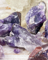 Meteoritic Amethyst (Various Raw Pieces)