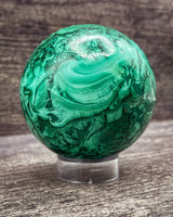 Malachite Sphere, 542g