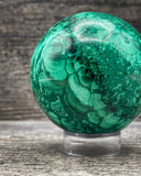 Malachite Sphere, 542g