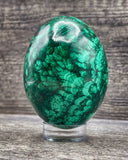 Malachite Egg Carving, 592g