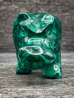 Malachite Hippopotamus, 176g