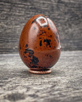 Mahogany Obsidian Egg, 76g