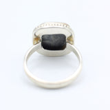 Large Stone Labradorite Ring