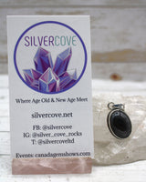 Eye of Odin Sapphire in Sterling Silver Pendant