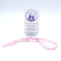 Pink Dyed Quartz Bead Strands