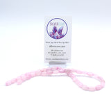 Pink Dyed Quartz Bead Strands