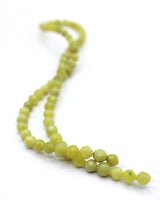 Faceted Serpentine Bead Strand
