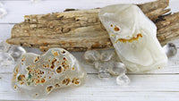 Polished White Agate Pieces