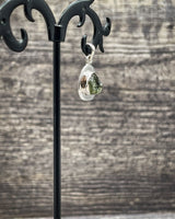 Rough Moldavite in .925 Sterling Silver Pendant