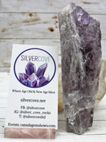 Bahai Natural Amethyst Wand     Mine Closed