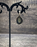 Rough Moldavite in .925 Sterling Silver Pendant