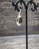 Rough Moldavite in .925 Sterling Silver Pendant