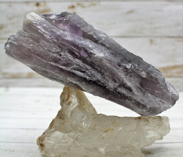 Bahai Natural Amethyst Wand     Mine Closed