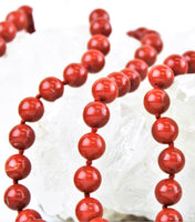Red Jasper Hand Knotted Necklaces