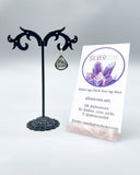 Rough Moldavite in .925 Sterling Silver Pendant