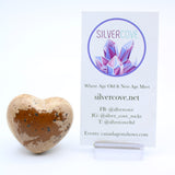 Landscape Jasper Heart Carving