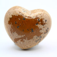 Landscape Jasper Heart Carving