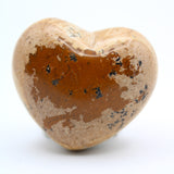 Landscape Jasper Heart Carving