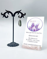 Rough Moldavite in .925 Sterling Silver Pendant