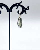 Rough Moldavite in .925 Sterling Silver Pendant