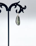 Rough Moldavite in .925 Sterling Silver Pendant