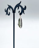 Rough Moldavite in .925 Sterling Silver Pendant