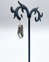Rough Moldavite in .925 Sterling Silver Pendant