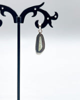 Rough Moldavite in .925 Sterling Silver Pendant