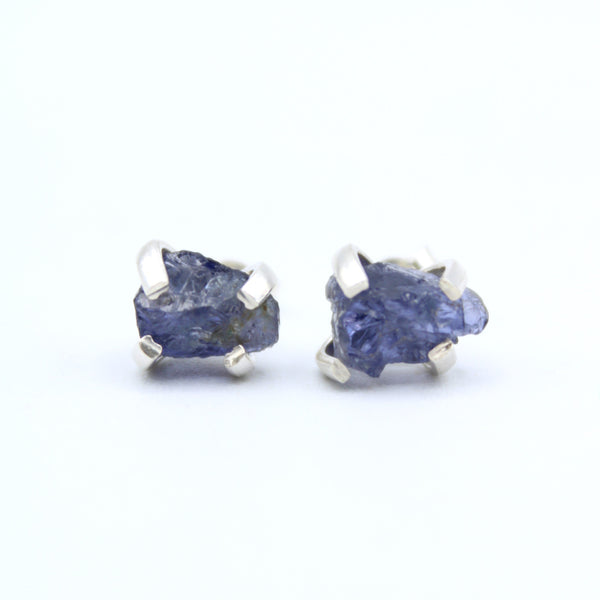 Tanzanite Crystal Earrings