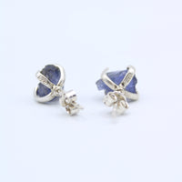 Tanzanite Crystal Earrings