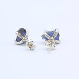 Tanzanite Crystal Earrings