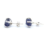 Tanzanite Crystal Earrings