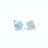 Aquamarine Stud Earrings SS