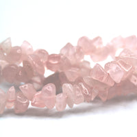 Rose Quartz Chip Necklaces