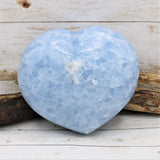 Blue Calcite Hearts (Various Sizes)