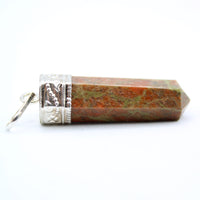 Unakite Point Pendant SP