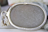 Quartz Druzy Pendant