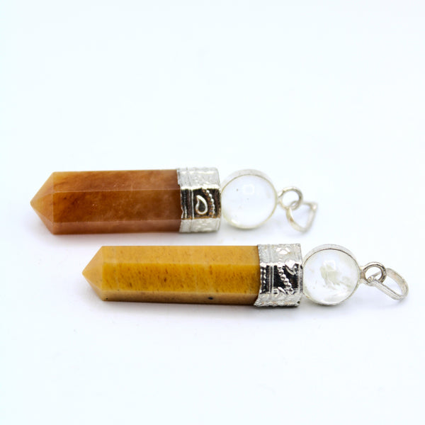 Himalayan and Quartz Pendant