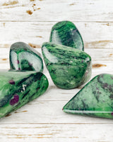 Ruby & Ziosite Freeforms (A-Grade)
