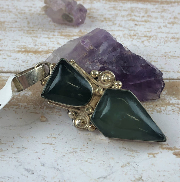 Green Kyanite Pendant