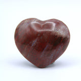 Petrified Wood Heart Carvings