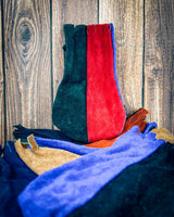 Handcrafted Leather Gem Pouches
