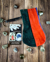 Handcrafted Leather Gem Pouches