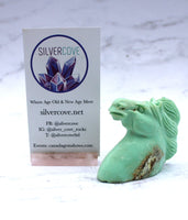 Chrysoprase Horse Carving